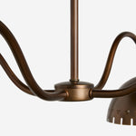 Bild in der Galerieansicht laden, Lustrona Moderner Kronleuchter – Künstlerische Metallstruktur als Blickfang für Wohn- oder Essbereiche