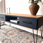 Load image into Gallery viewer, Industrial Metal Drawer Pull – Minimalist Rustic Cabinet Handle