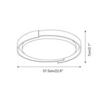 Load image into Gallery viewer, Dari Round Ceiling Light