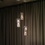 Bild in die Galerieansicht laden, Glas Alabaster-Pendelleuchte