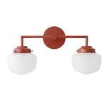 Load image into Gallery viewer, Opalume Glass Vanity Light - Vintage Inspired Bathroom Wall Lighting