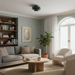 Afbeelding laden in galerijweergave, Veleora Bauhaus Drievoudige Kleurrijke Ronde Macaron Plafondlamp - Modern Metalen Ontwerp voor Woonkamers