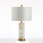 Bild in die Galerieansicht laden, Lineham Alabaster Tischlampe