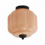 Load image into Gallery viewer, Vintage Eloise Milk Glass Flush Mount Ceiling Light - Vintage Charm Soft Glow