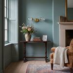 Load image into Gallery viewer, Lumio Globe Versatile Vanity Sconce - Dimmable Light for Bathroom and Hallway Use