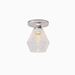 Load image into Gallery viewer, Merin Geometric Glass Modern Flush Mount for Hallway & Bedroom