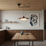 Load image into Gallery viewer, Alvara Modern Swing Arm Pendant Light – Adjustable Minimalist Accent for Desk and Living Room