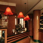 Cargar imagen en el visor de la galería, Lámpara colgante con pantalla floral Bellina Iluminación decorativa para el hogar