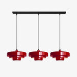 Load image into Gallery viewer, Malero Triple Layer Macarons Pendant Light - Modern Disc Form Lighting for Dining Room or Lounge N52