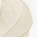 Cargar imagen en el visor de la galería, Lámpara de techo Lumifil con malla drapeada – Lámpara con pantalla texturizada rústica bohemia para sala de estar o dormitorio