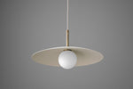 Load image into Gallery viewer, Curva Metal Globe Pendant Light - Modern Minimalist Light for Kitchen