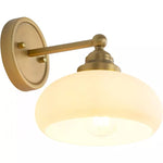 Load image into Gallery viewer, Velora Vintage Industrial Wall Sconce with Glass Shade for Hallway and Entryway