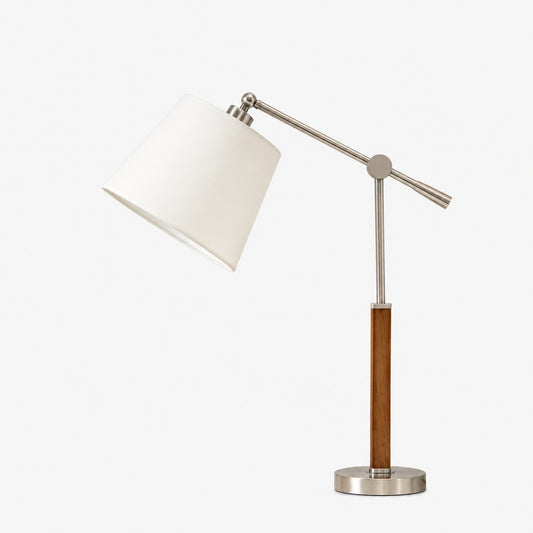 Wintage'owa lampa stołowa Bauhaus z ramieniem wahadłowym