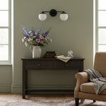 Load image into Gallery viewer, Glorica Glass Vanity Light - Art Deco Brass Wall Globe Fixture Modern