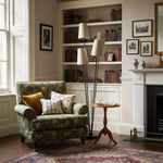 Load image into Gallery viewer, Duova 4 Light Floor Lamp – Fabric Shade Floor Lamp for Reading Corners or Living Spaces