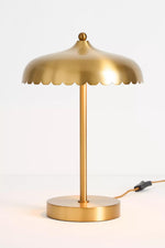 Load image into Gallery viewer, Rayla Scalloped Metal Shade Retro Task Lamp for Desk & Bedroom