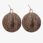 Load image into Gallery viewer, Lepwood Premium Leopard Print Mango Wood Chopping Serving Board for Table Styling and Entertaining