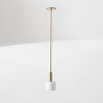 Load image into Gallery viewer, Cerova Modern Ivory Porcelain Pendant Light – Soft Organic Design for Kitchen Island