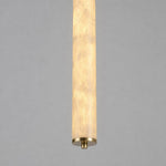 Load image into Gallery viewer, Nacrelith Capiz Shell Cylinder Brass Pendant Light - Nordic Bedroom Lighting