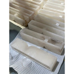 Bild in die Galerieansicht laden, Rechteckige Alabaster-Wandleuchte