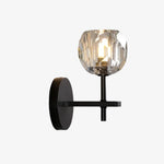 Load image into Gallery viewer, Luxury Crystal Wall Sconce - Brass Frame Modern Wall Light