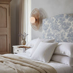 Załaduj obraz do przeglądarki galerii, Florevian Pleciony Kinkiet Ścienny – Dwupoziomowy Kinkiet z Juty do Salonu lub Sypialni