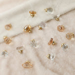 Load image into Gallery viewer, Modern Mushroom Cabinet Knob – Clear Glass Diamond Drawer Knobs