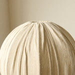 Cargar imagen en el visor de la Galería, Pleated fabric shade texture close detail