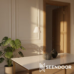 Afbeelding laden in galerijweergave, Breccan Moderne glazen kegel hanglamp