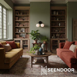 Afbeelding laden in galerijweergave, Selvion Artistieke Globe Wandlamp - Handgemaakte Glazen Sculpturale Wandlamp