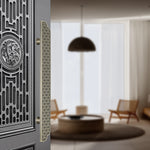 Afbeelding laden in galerijweergave, New Antique Copper Aluminum Alloy Cabinet Pulls 19-3/4"CC With Art Deco-Seendoor