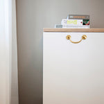 Load image into Gallery viewer, Ball Cream Style Brass Cabinet Pulls 3-3/4"cc With Modern Austere Elegant Style-Seendoor