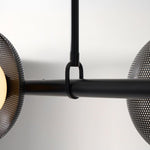 Load image into Gallery viewer, Elorina 6-Light Linear Chandelier - Modern Metal Light Fixture - Dining Room Lighting