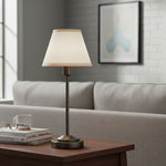 Afbeelding laden in galerijweergave, Bronzuno Textuurstof Bureaulamp – Moderne Metalen Voetverlichting voor Kantoren of Lounges