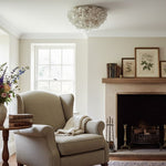 Load image into Gallery viewer, Florina Petal Flush Mount Light – Decorative Shell Petal Ceiling Fixture