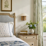 Carica l'immagine nella visualizzazione Galleria, Woven wall sconce bedroom corner scene