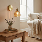 Afbeelding laden in galerijweergave, Blossix Bloemen Tulpen Wandkandelaar – Moderne Wandlamp Metalen Voet voor Interieurverlichting N64