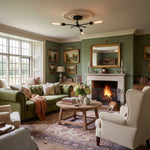 Afbeelding laden in galerijweergave, Mobilux Line industriële kroonluchter - moderne plafondlamp voor thuis