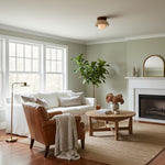 Afbeelding laden in galerijweergave, Travira Plafondlamp Gestructureerd Komvormig Ontwerp Inbouw Plafondlamp – Organische Stijl voor Woonkamers