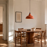 Cargar imagen en el visor de la Galería, Terracotta resin pendant light in room setting