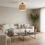 Afbeelding laden in galerijweergave, Oceorion Semi-Opbouw Plafondlamp Elegante Afwerking - Hedendaagse Industriële Stijl voor Keukenverlichting