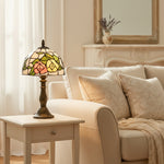 Afbeelding laden in galerijweergave, TF Harken Decoratieve Juweeltafellamp - Prachtig Glazen Ontwerp Perfect voor Slaapkamer of Woonkamer