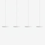 Load image into Gallery viewer, Evanos Disc Design Pendant Light – Sculptural Iron Disc Style for Modern Dining Room