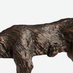 Load image into Gallery viewer, Floxo Lazy Dog Sculpture – Geometric Iron Design Modern Home Decor for Living Rooms and Offices