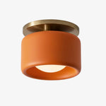 Load image into Gallery viewer, Cerova Modern Porcelain Flush Mount Ceiling Light– Elegant Ivory Shade