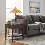 Afbeelding laden in galerijweergave, TF Pearl glas-in-lood tafellamp - Sfeerverlichting voor slaapkamer en woonkamer