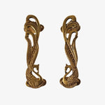 Carica l'immagine nella visualizzazione Galleria, Handcrafted Brass Animal Door Handles 14