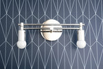 Load image into Gallery viewer, Mobilux Line Modern Vanity Light - Bathroom Wall Fixture in Art Deco Style