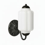 Load image into Gallery viewer, Eloise Brass Wall Sconce – Elegant Milk Glass Vintage Lighting