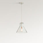 Load image into Gallery viewer, Glavira Recycled Glass Pendant – Modern Lighting for Dining Room